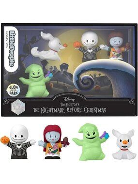 Fisher Little  People Disney Tim Burton’s Christmas Special Edition Set